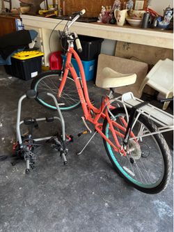 TOWNIE  26 inch Women s Bike & Rack