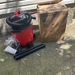 Craftsman 9 Gallon Cordless Wet And Dry Vacuum