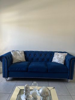 Blue Sofa