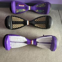 3 Hoverboards With 1 Charger