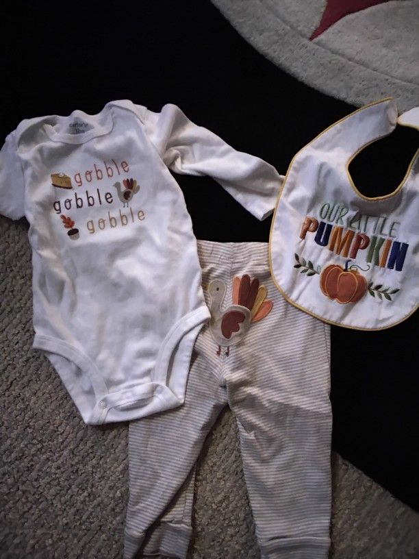 Baby Thanksgiving Set, Used