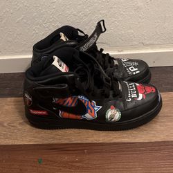 Supreme Nike Air Force 1 Black Mid 07 Blk Size 13 150$ OBO Vintage Rare