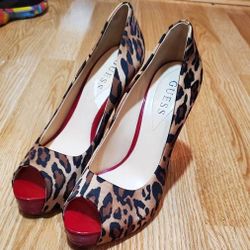 Guess Highheels, LEOPARD PRINT