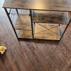✨ Industrial-Style Shelf Unit – $50✨