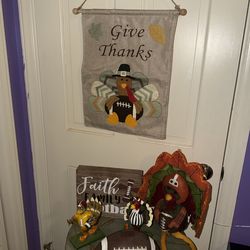 Football Thanksgiving decorations