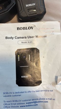 BOBLOV body cam B 4K 5 and KJ23