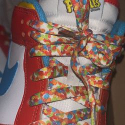 Lebron James Fruity Pebbles Nike Dunks Low Qs 