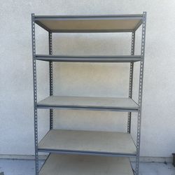 Heavy-Duty Metal Storage Shelf – 5 Tiers