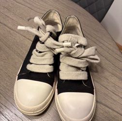 Rick owen’s jumbo lace shoes