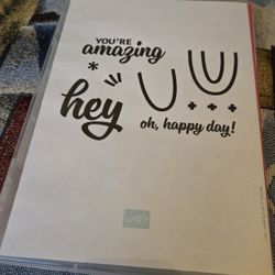 Stampin Up A Kit In Color