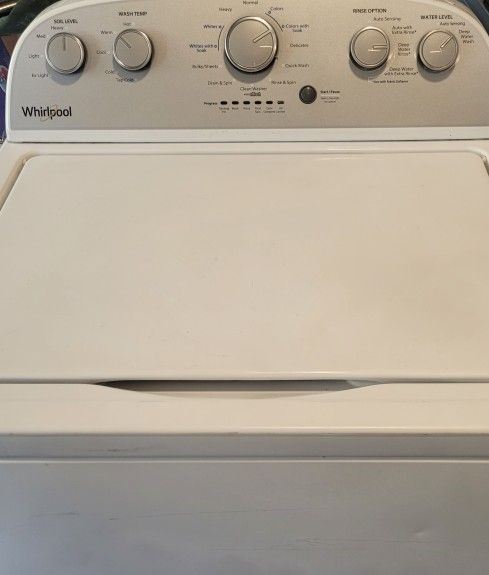 WHIRLPOOL WASHER TOP BRAND