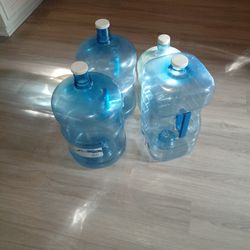 3 Big One 5 Gallon And 1 Small One 