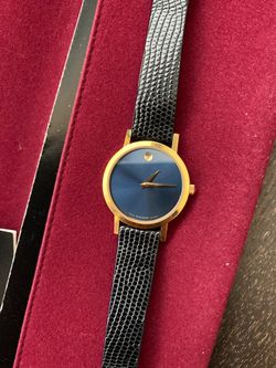 Classic Movado women’s watch, original strap
