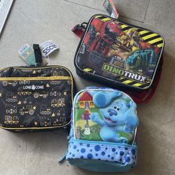 Kids Lunch Boxes $5 Each All New With Tags 