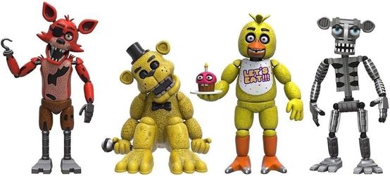 Funko Five Nights at Freddy's 4 Figure Pack(1 Set), 2"