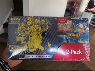 Pokemon Surging Sparks/ booster bundle box