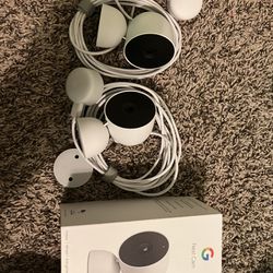 Two Google Nest Cameras