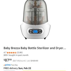 Baby Brezza Sterilizer 