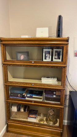 Antique Barrister Bookcase