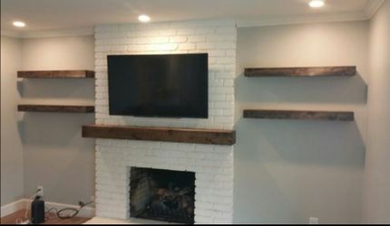 Floating shelves