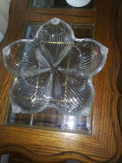 Beautiful crystal candy dish