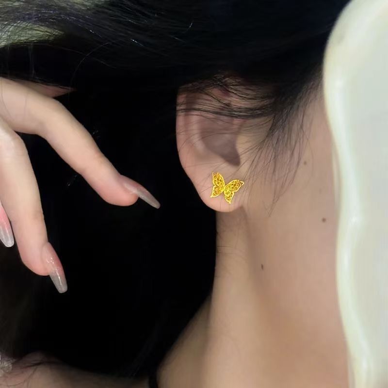 Golden lace butterfly
