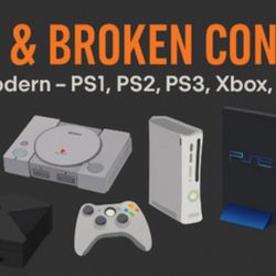 Old / Broken Game Consoles?