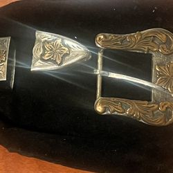 Mexican Silver Buckle