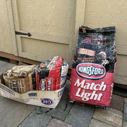 Three. Bags Of Charcoal.