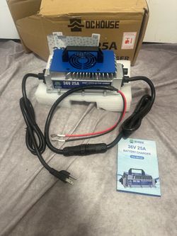 DC HOUSE 36V 25A Lithium Battery Charger 900W Fast Charger