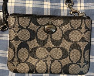 Coach card purse / wallet