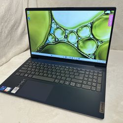 Lenovo IdeaPad 5 15.6" Touch Screen 17-1165G7 12GB RAM Intel Iris Xe 128gb 512GBSSD Win11 Abyss Blue