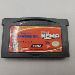 Disney Monsters Inc & Finding Nemo (Nintendo Game Boy Advance) - Cartridge Only