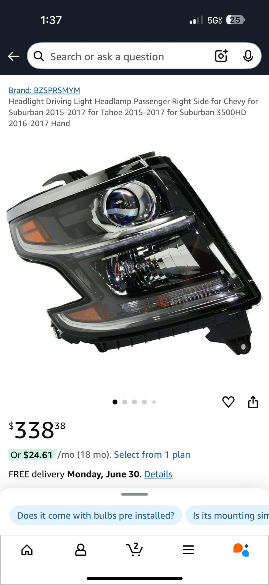 2018 Chevrolet Tahoe