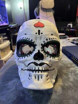 Day Of The Dead Themed Terminator Mask