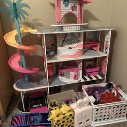 LOL Dolls, Doll House And Accessories 