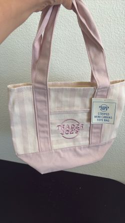 Trader Joes Mini Tote Bags - Full Set (All 4) - THE BRAND NEW SUMMER EDITION
