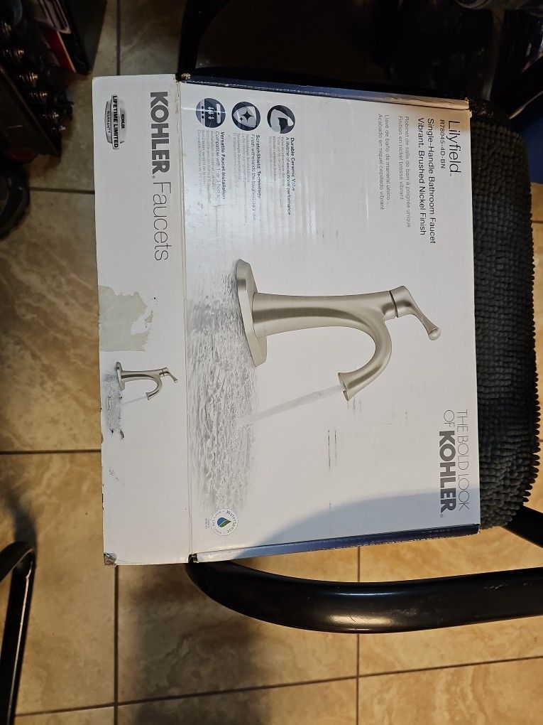 BRAND NEW KOHLER SINGLE HANDEL BATHROOM FAUCET