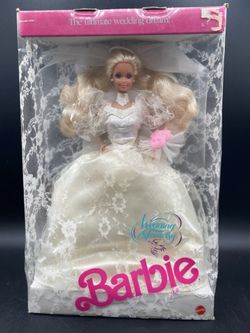 Vintage Barbie Wedding Fantasy Doll by Mattel 1989 