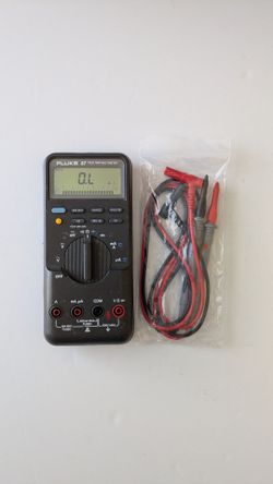 Fluke 87 True RMS Digital Multimeter DMM Meter + New Test Leads