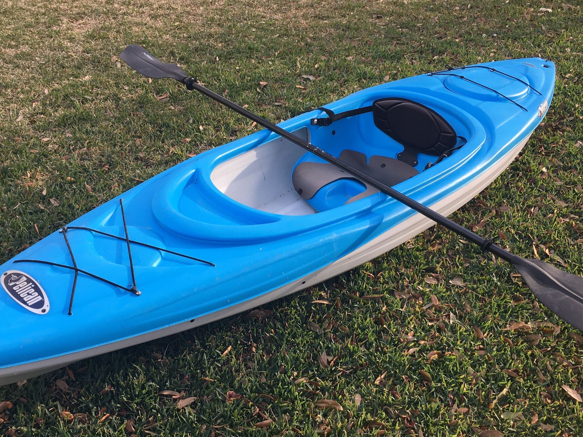 Kayak With Paddle Pelican RamX100