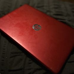 HP Laptop (Red) 
