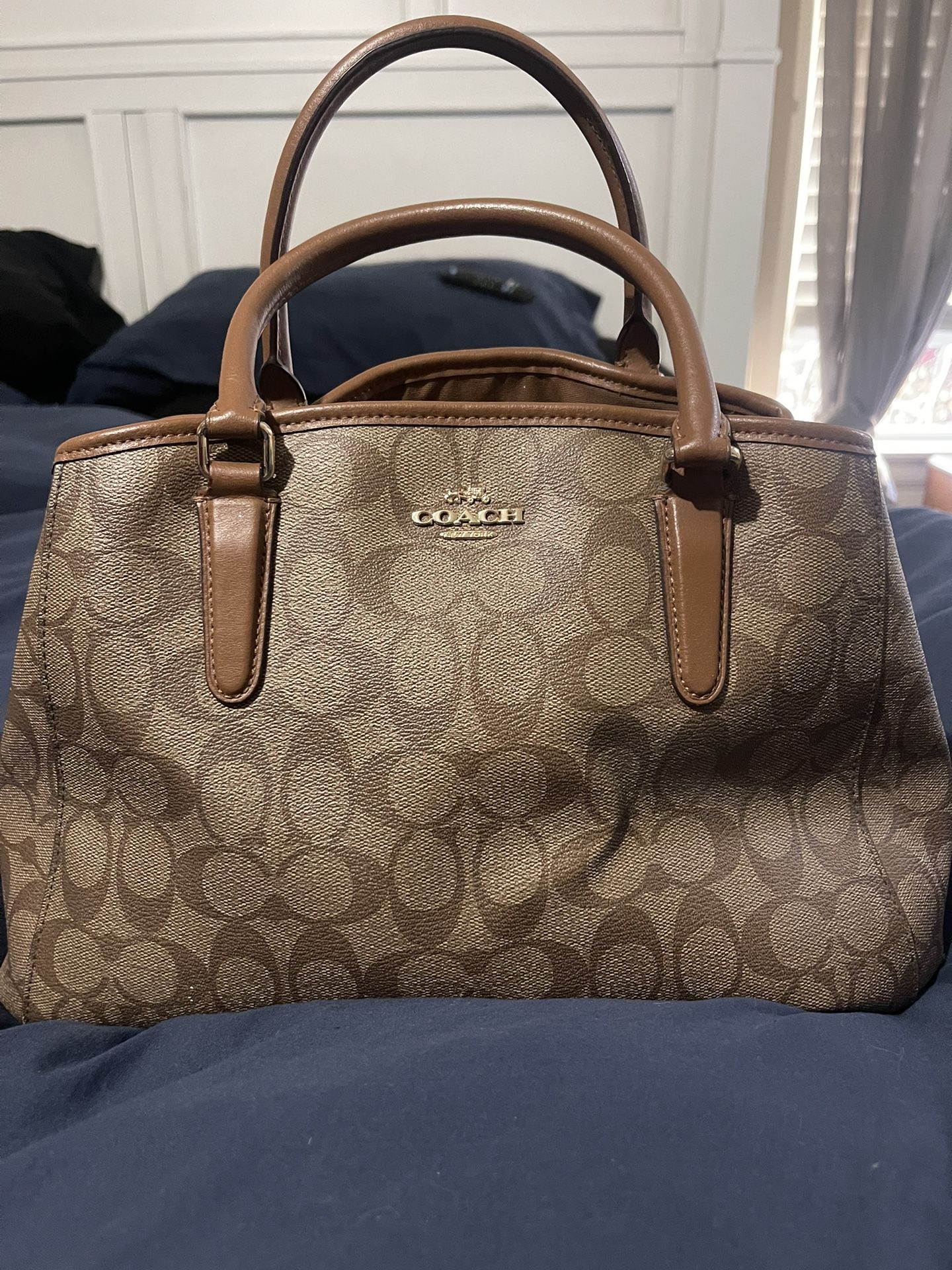 Coach Purse With Matching Wallet
