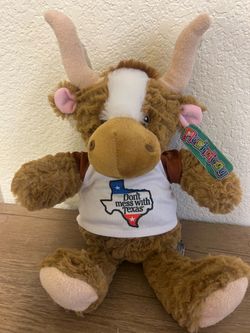 Plushology Texas Longhorn Stuffed Animal