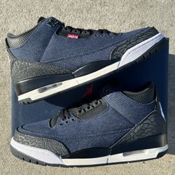 Jordan 3 Retro Levi Indigo 