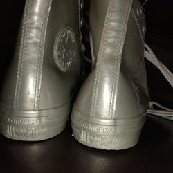 Converse All Stars Rubber High Tops Sz9 New $20