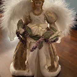 Angel Tree Topper Or Use For Display 16.5” Height