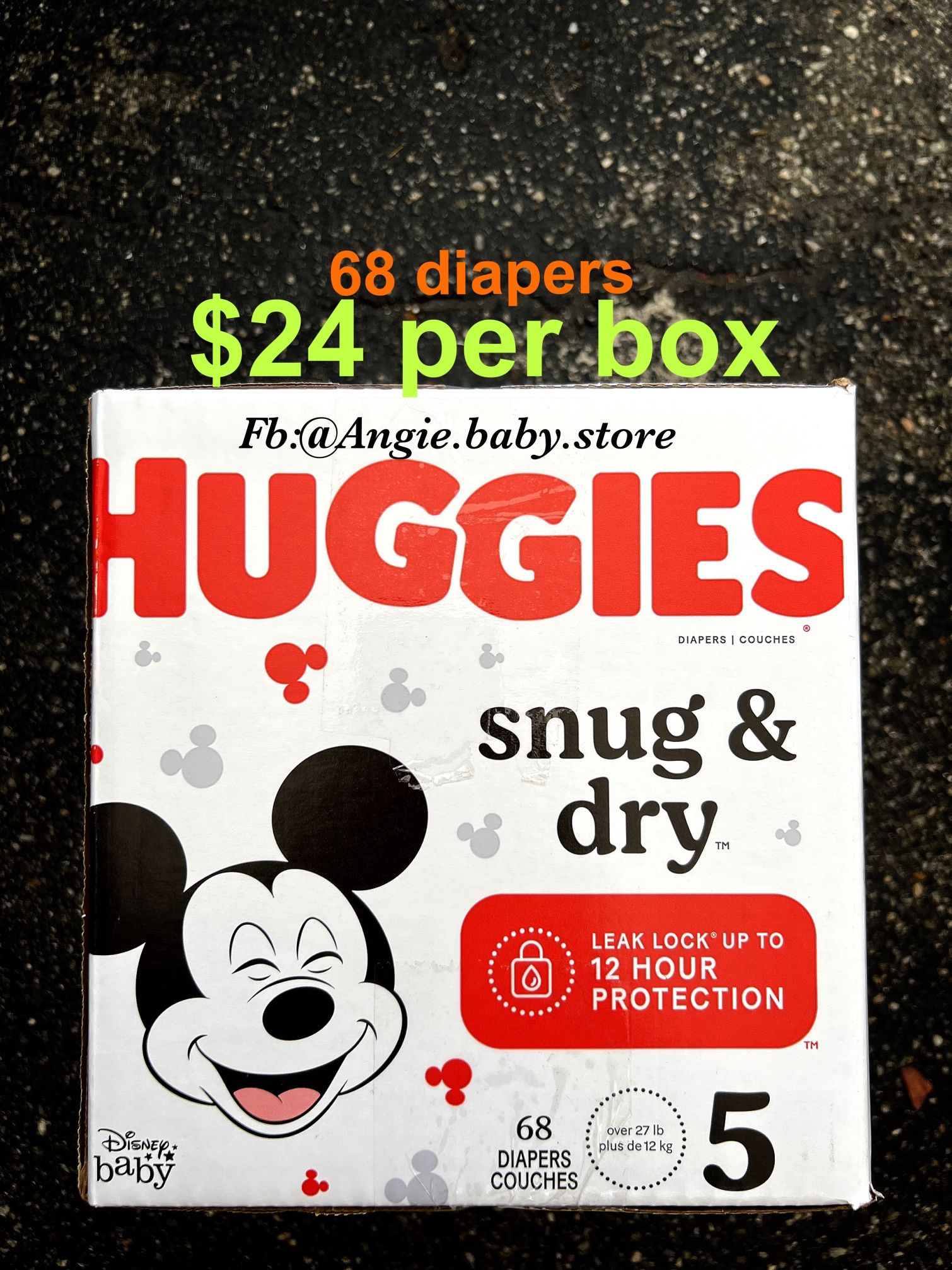 Huggies Snug Dry Size 5
