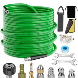 Sewer jetter kit for pressure washer