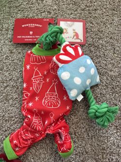 New Christmas Dog Pjs  XS